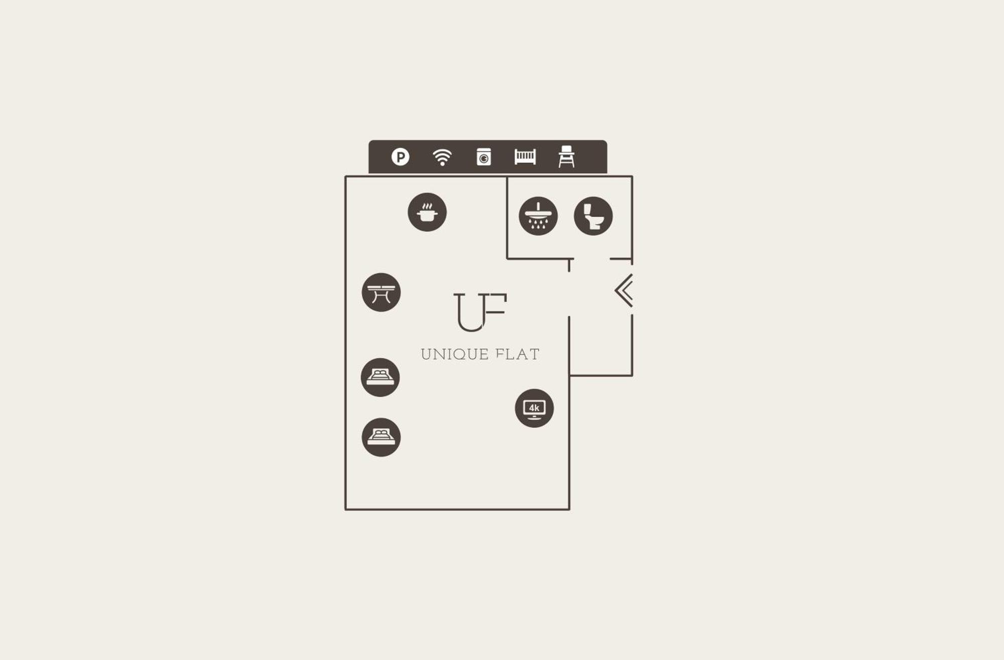 شقة Unique Flat دوسلدورف الغرفة الصورة